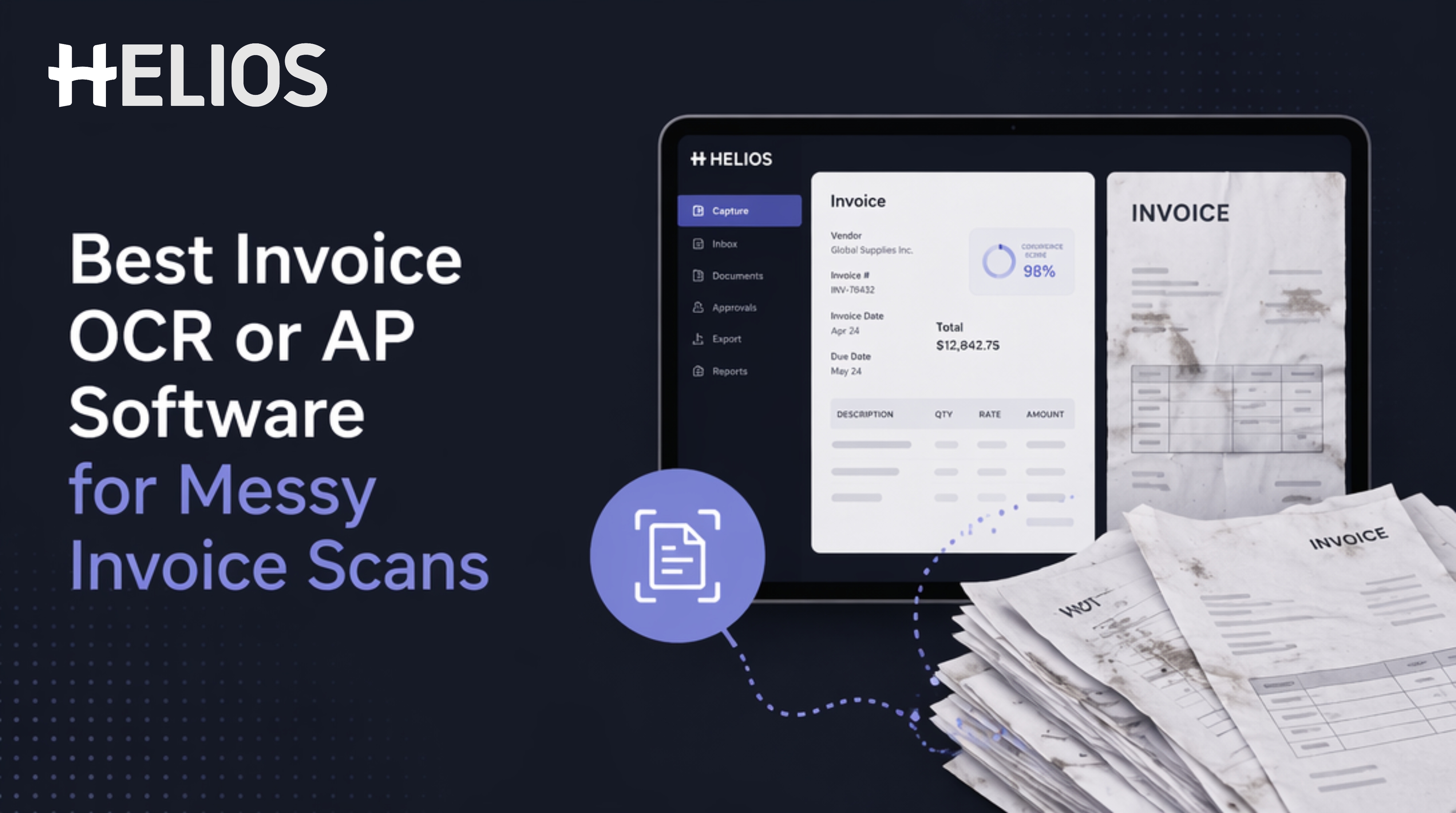 What Invoice OCR or AP Automation Software Works Best for Finance Teams Dealing with Messy Scanned Invoices?