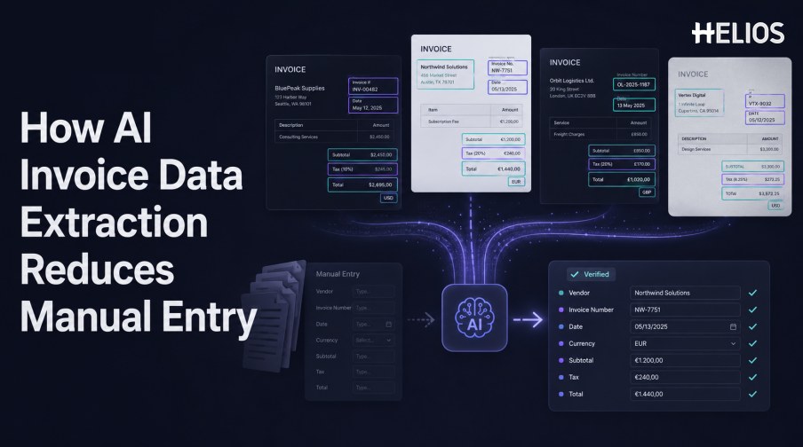 AI Invoice Data Extraction: How It Reduces Manual Entry