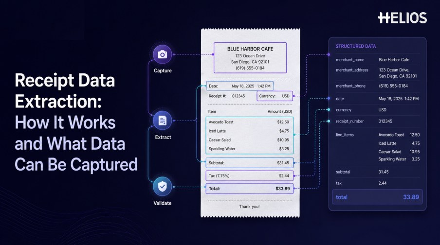 Receipt Data Extraction: How It Works and What Data Can Be Captured