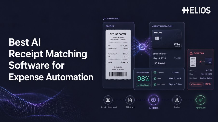Best AI Receipt Matching Software for Expense Automation