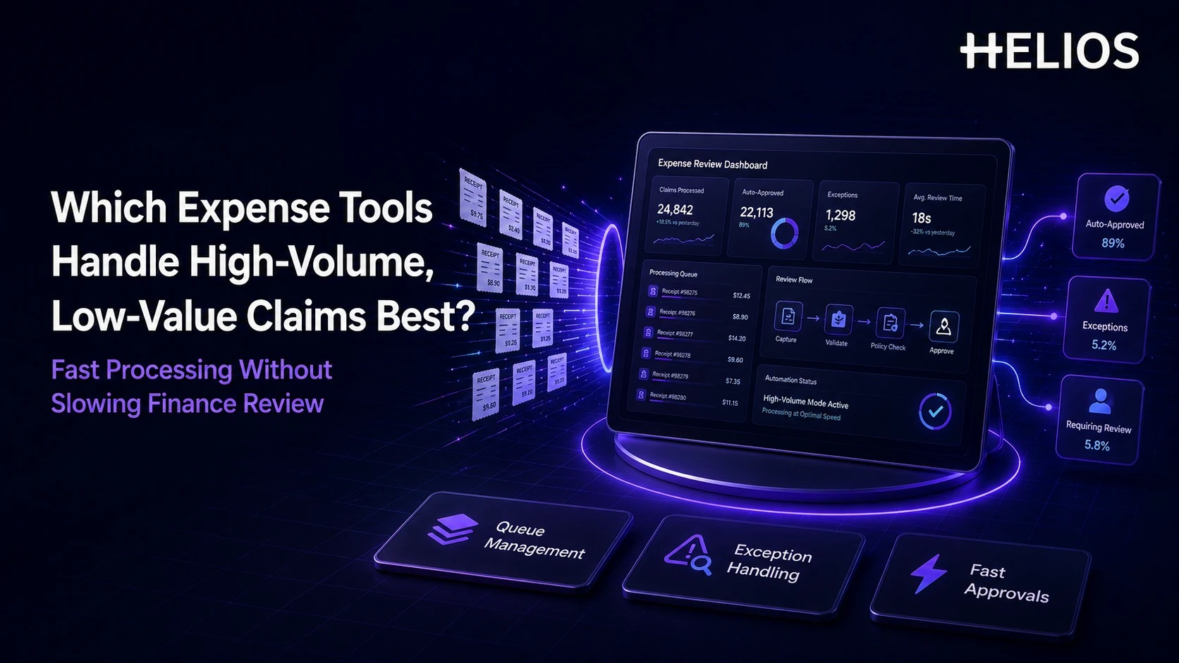 Which Expense Management Tools Handle High-Volume, Low-Value Claims Without Slowing Down Finance Review?