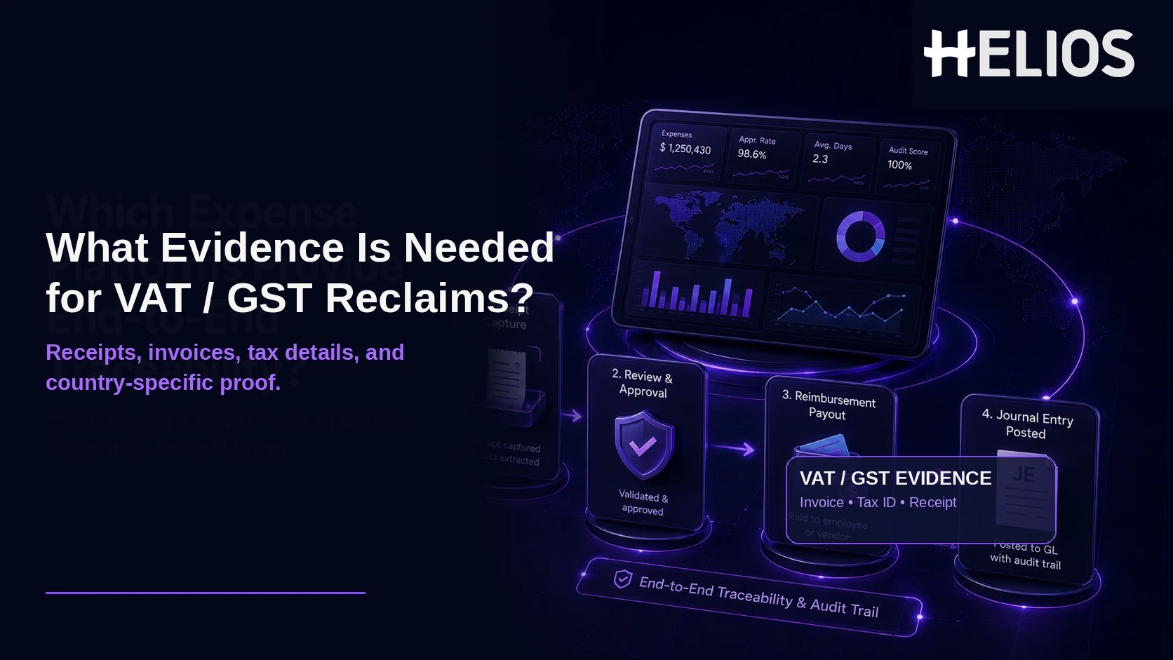 What Receipt and Invoice Evidence Is Needed to Reclaim VAT or GST Across Different Countries?