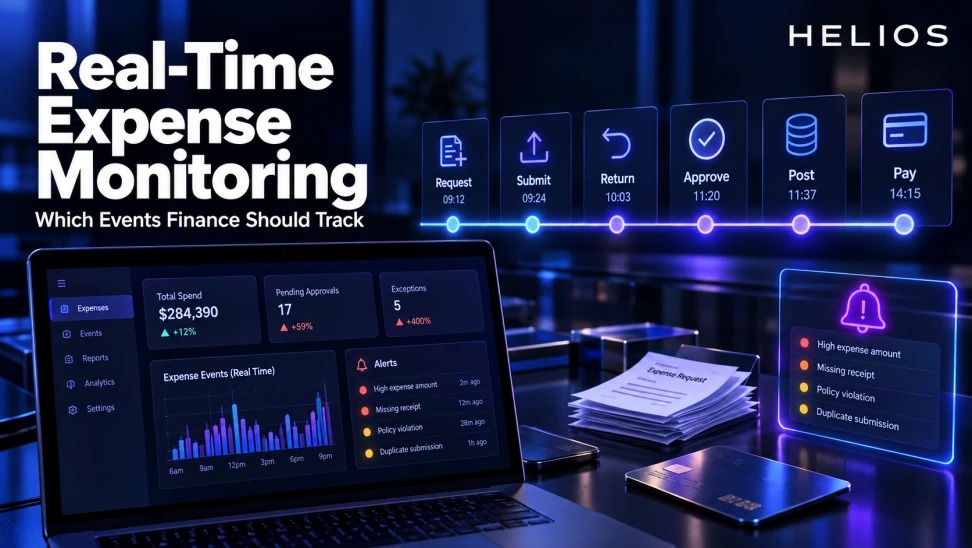 Real-Time Employee Expense Monitoring: Which Events Finance Should Track