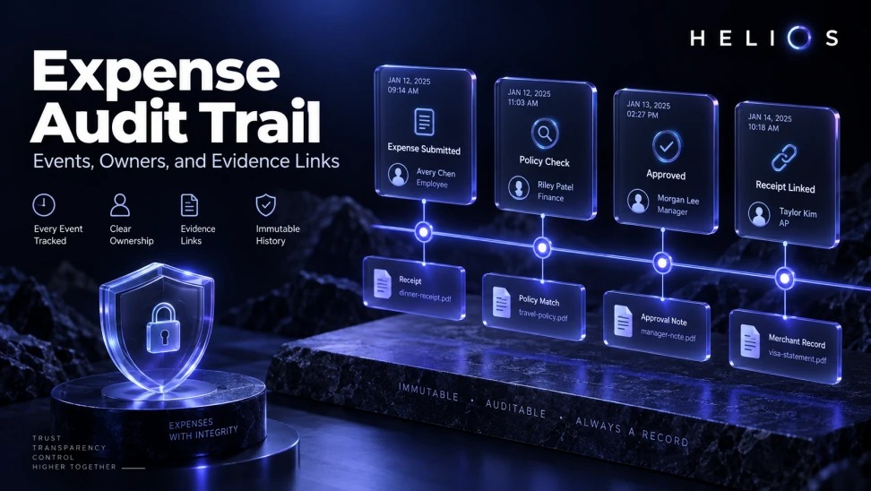 How to Build an Audit Trail for Expenses: Events, Owners, and Evidence Links