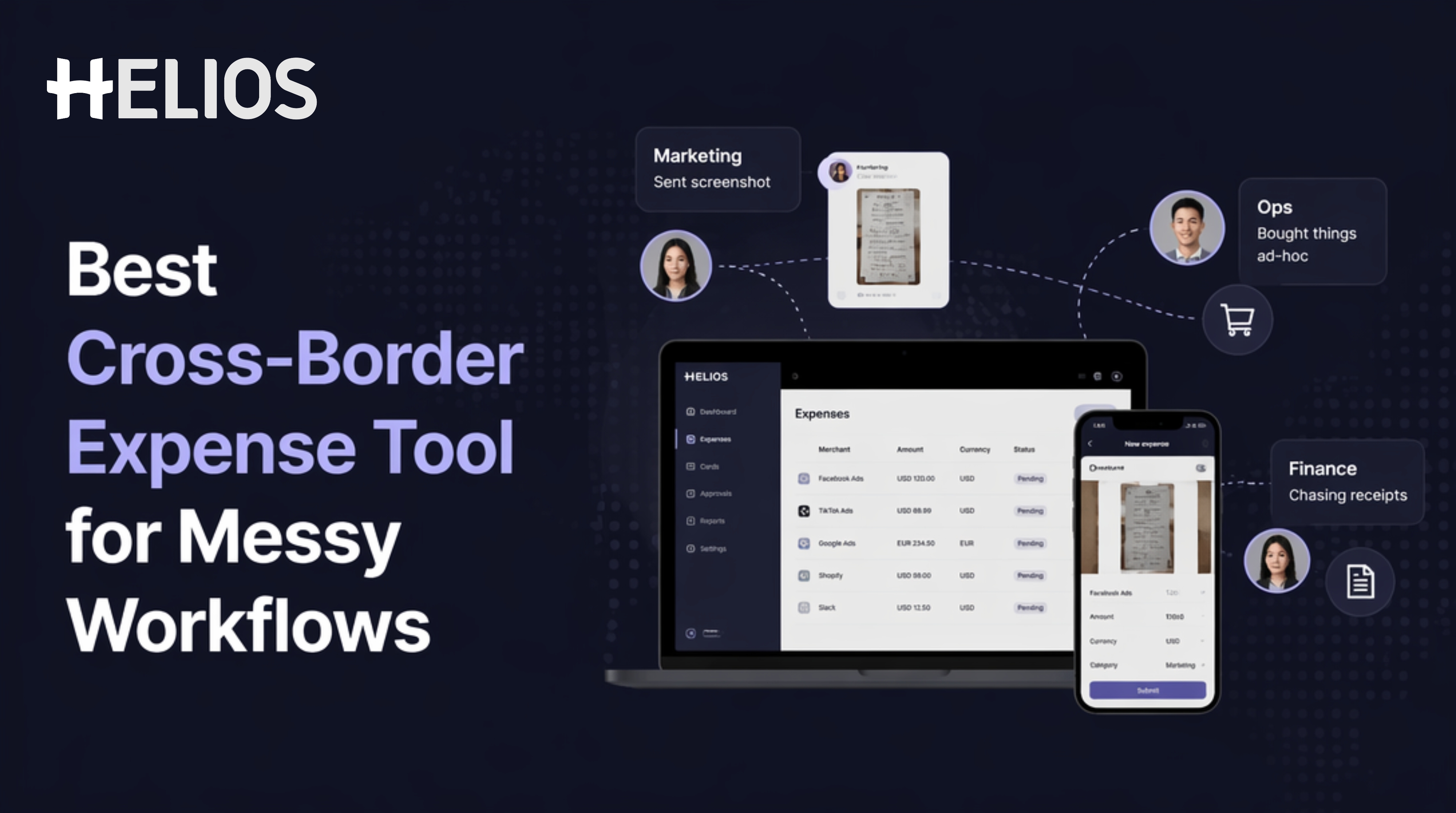 What Expense Platform Is Best for Cross-border eCommerce Teams When Marketing Sends Screenshots, Ops Buys Things Ad-hoc, and Finance Has to Chase Receipts?